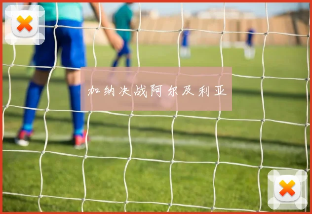 加纳决战阿尔及利亚